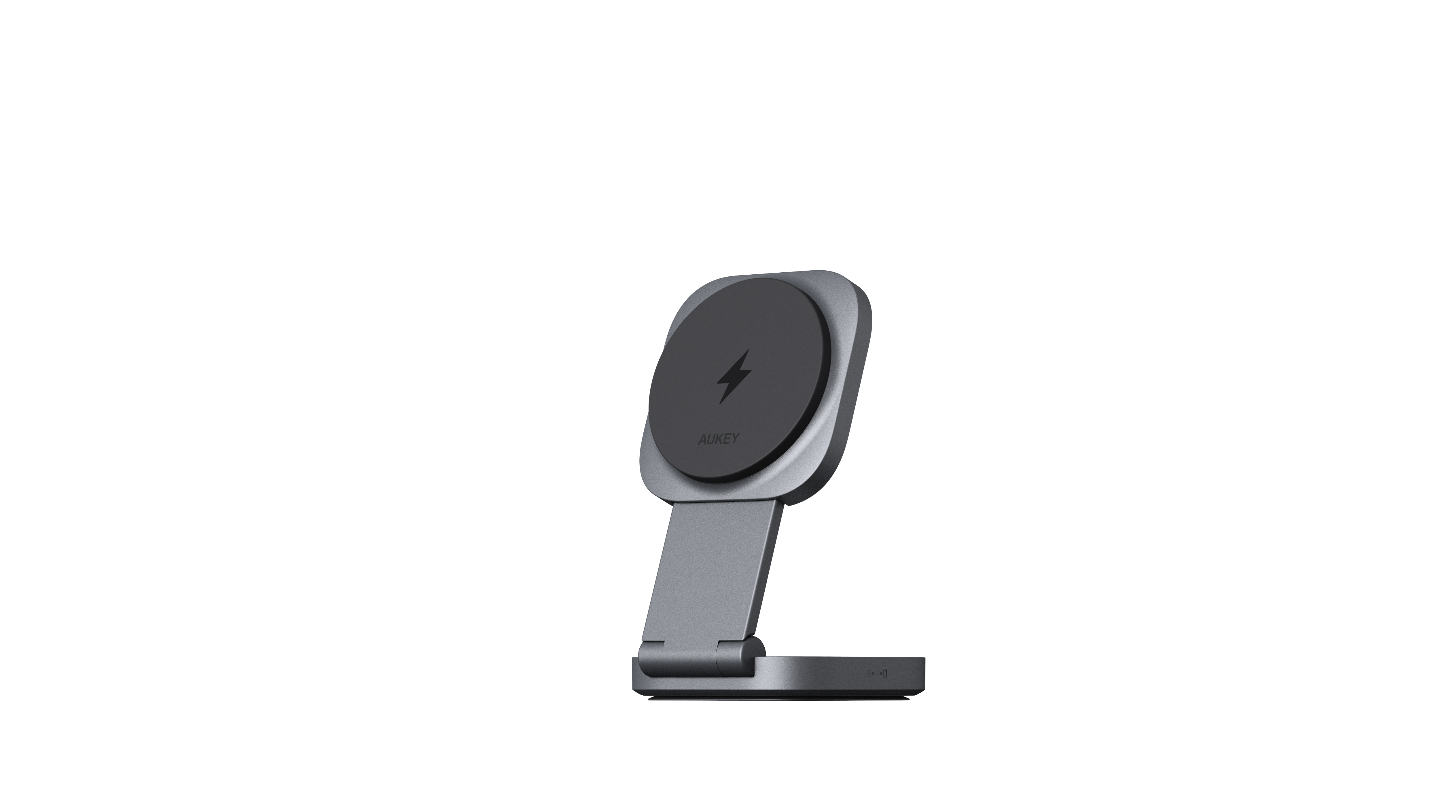 AUKEY LC-MC211 MagFusion L Qi2 Foldable 2 In 1 Magnetic Wireless Charger