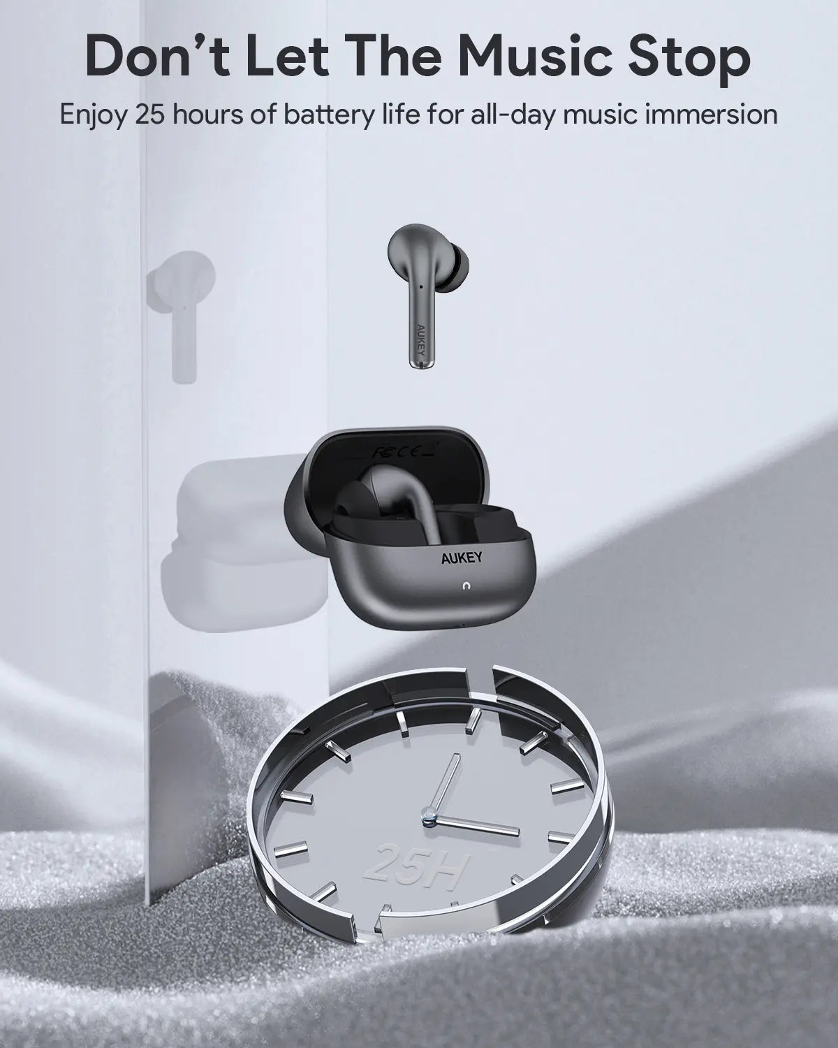 Aukey True Wireless Earbuds with Hybrid ANC (EP-B1)