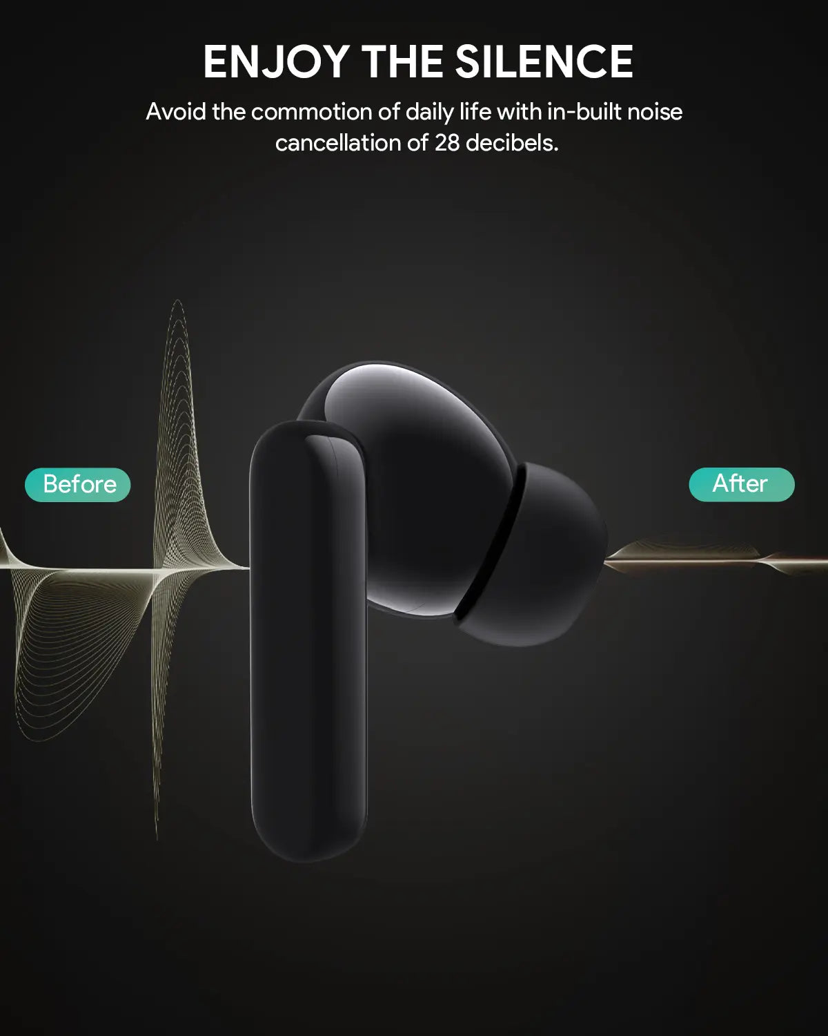 Aukey True Wireless Noise Cancelling Earbuds (EP-M1NC)