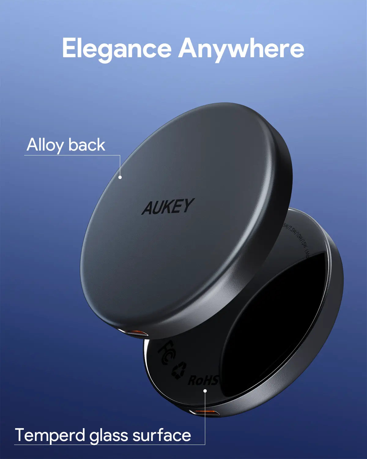 Aukey Magfusion Aura Wireless Charger 15W (LC-MC10)