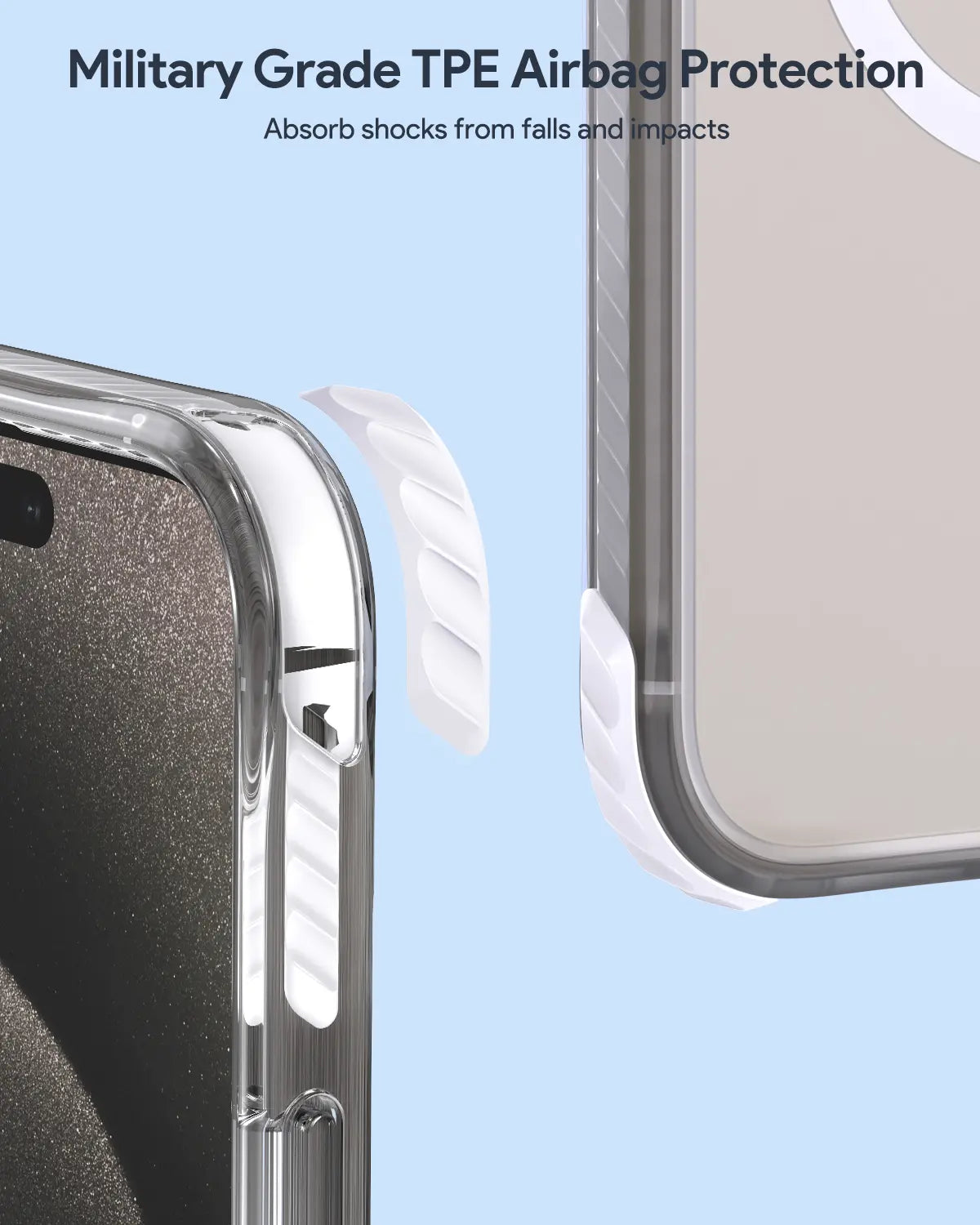 Aukey Urban Guard iPhone case - Transparent (PC-TM11)