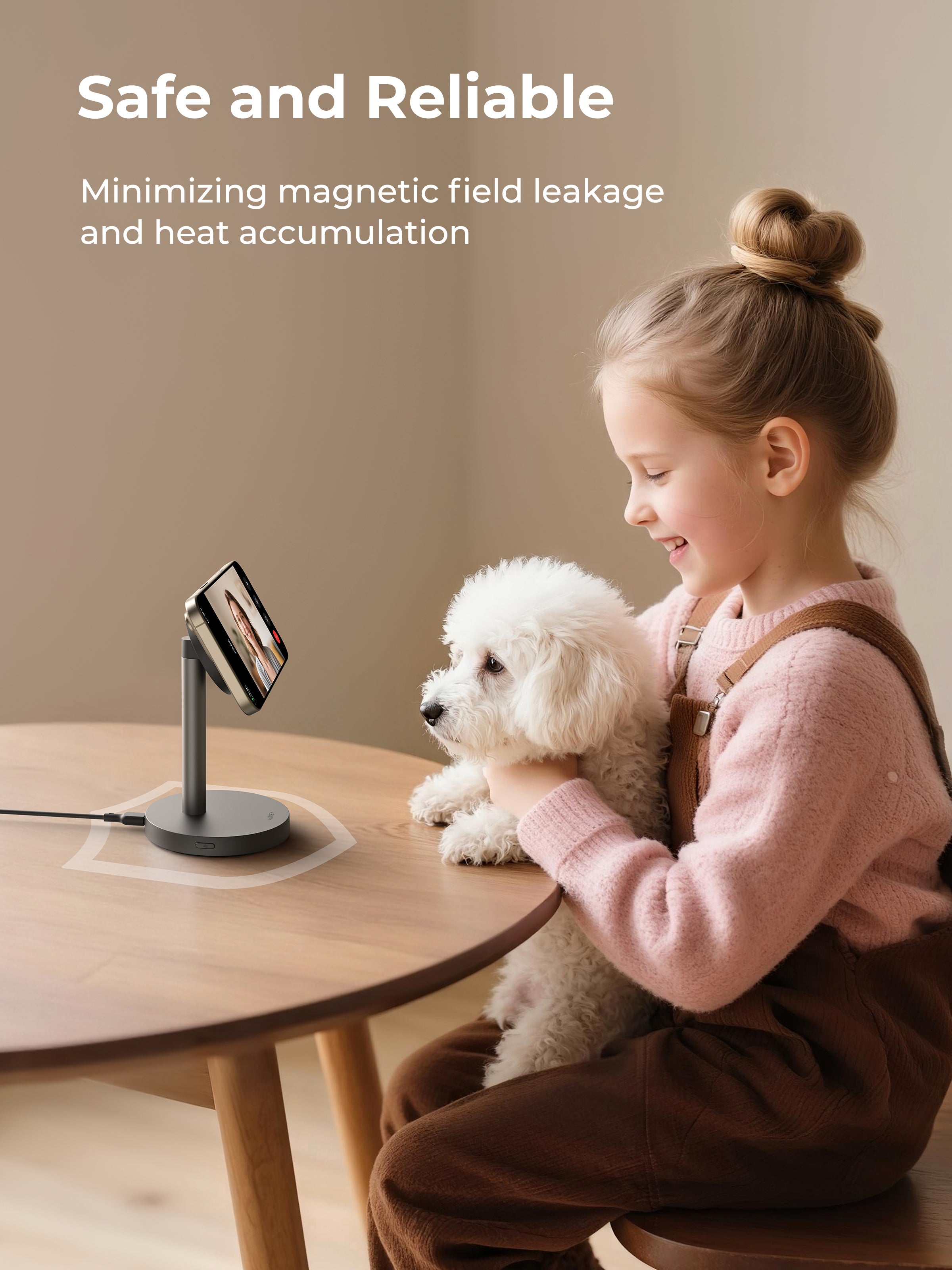 AUKEY LC-MC111 MagFusion 1X Magnetic Wireless Charger